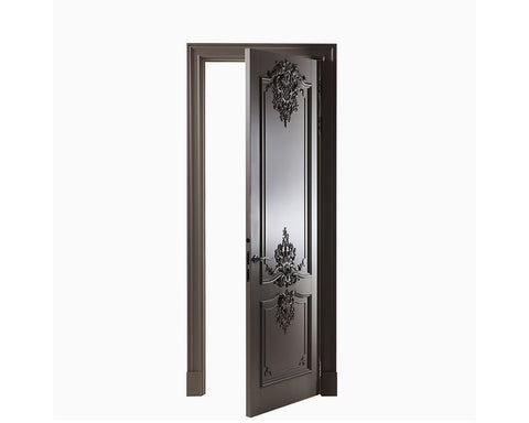 Luxury European Style Hand Carved Wooden Door