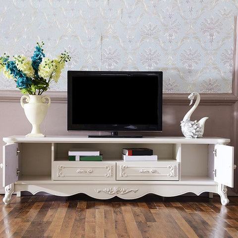 lower sections of European Style Minimalist TV Cabinet