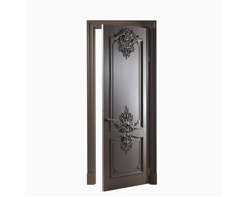 Luxury European Style Hand Carved Wooden Door