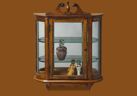 Dark Brown color royal vitrine