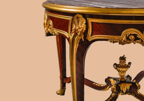 Luxury Royal Marble on Top Side Table