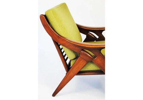 Modern Style Unique Wooden Arm Chair