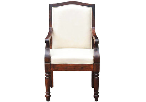 Antique Look Wooden Handcrafted Arm Chair