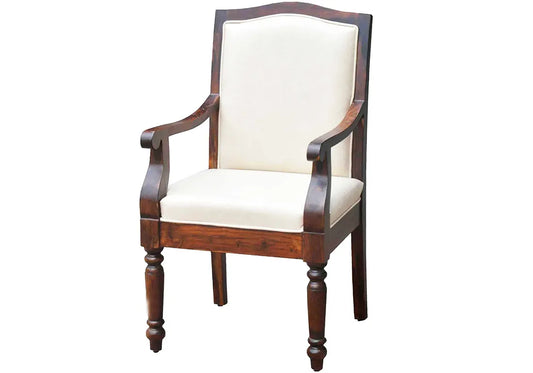 Antique Look Wooden Handcrafted Arm Chair