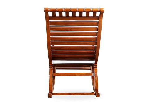 Classic and Handcrafted Wooden Made Rocking Chair