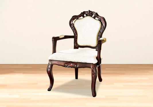 Luxury Style Wooden Hand Carving Royal Arm Chair