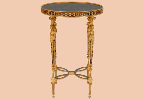 Royal Luxury Antique Neoclassical Style Side Table