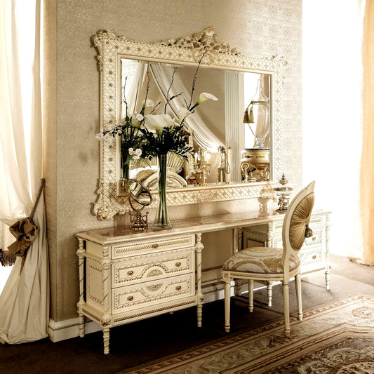 Luxury Antique Hand Carving Dressing Table