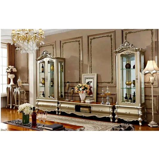 Luxury European Style TV Cabinet