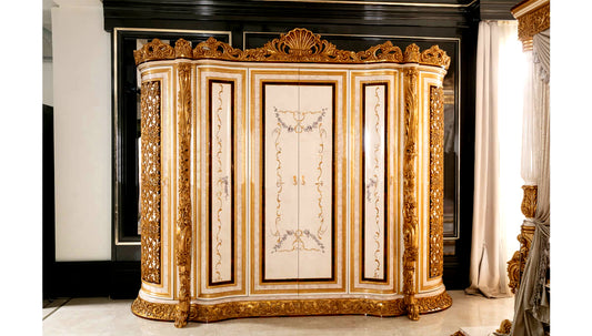 Luxury Deep Hand Carving Wardrobe