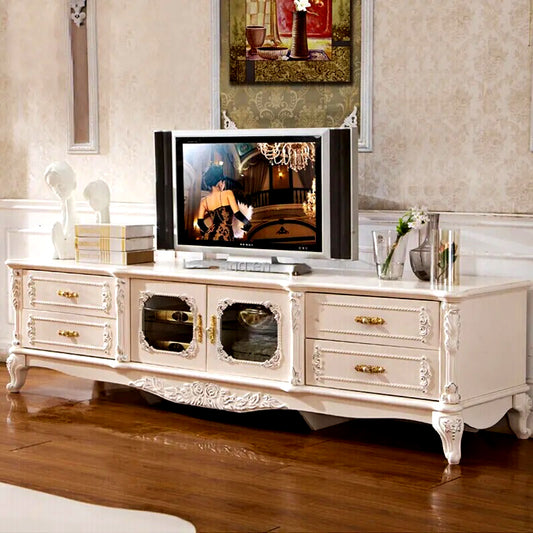 Hand Carving TV Cabinet