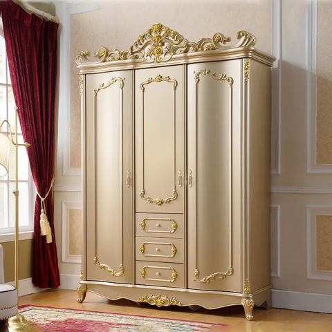 Luxury And Exquisite Hand Carving Armoire