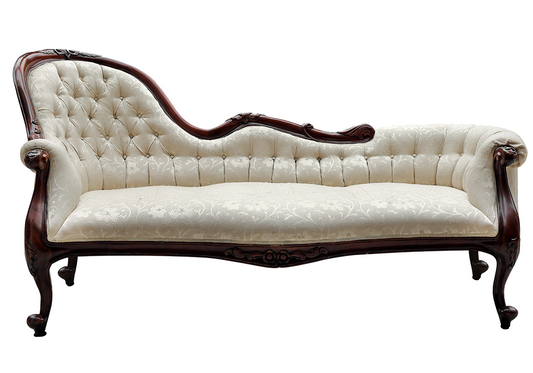 Elegant Design Handcrafted Solid Teakwood Chaise Lounge