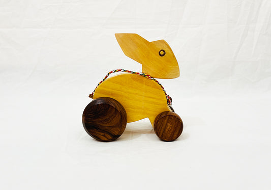 Cute Wooden Rabbit Kids Toy