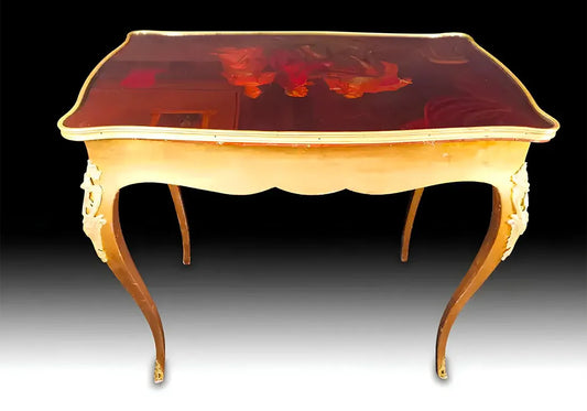 Luxury Italian Carving Center Table