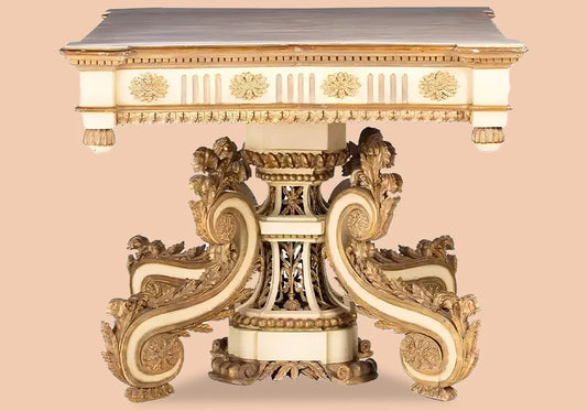 Royal Luxury Portuguese Apparatus Side Table