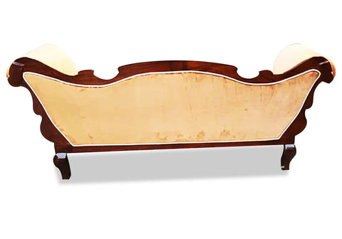 back view of chaise lounge