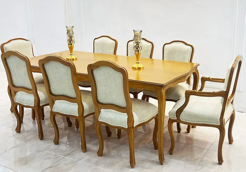 Simple and Classical Wooden Dining Table Set