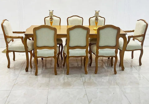 Simple and Classical Wooden Dining Table Set