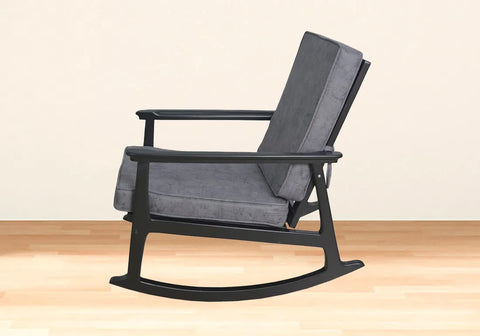 Modern Style Comfortable Teakwood Rocking Chair