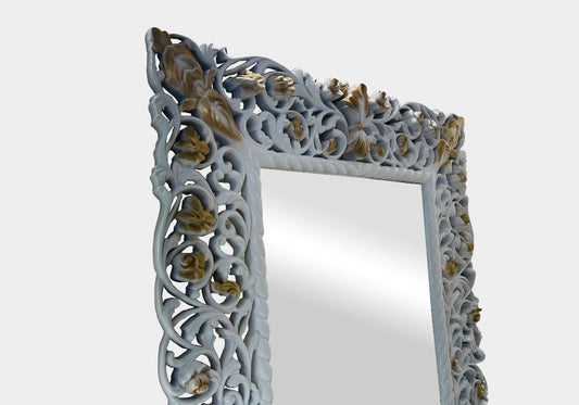 Classic Heritage Hand Carved Full Length Mirror