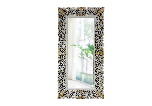 Classic Heritage Hand Carved Full Length Mirror