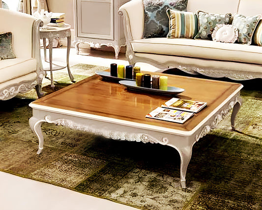 classical style wooden center table