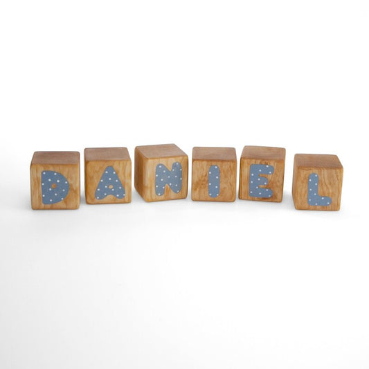 Wooden Name Block for Kids