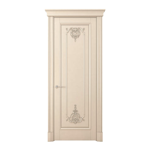 Regal European Style Teak Wooden Door