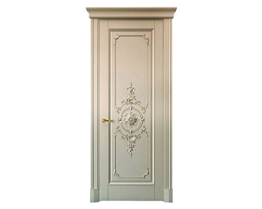 Classic european style wooden door