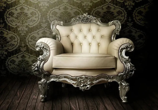 Royal And Luxury Hand Carved Arm Chair