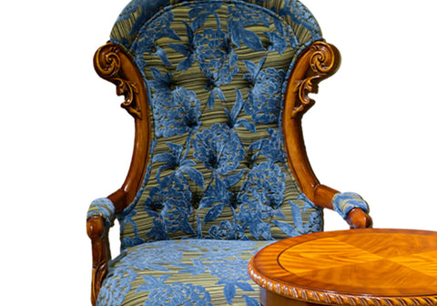 Royal Heritage Hand Carved Luxury Armchair