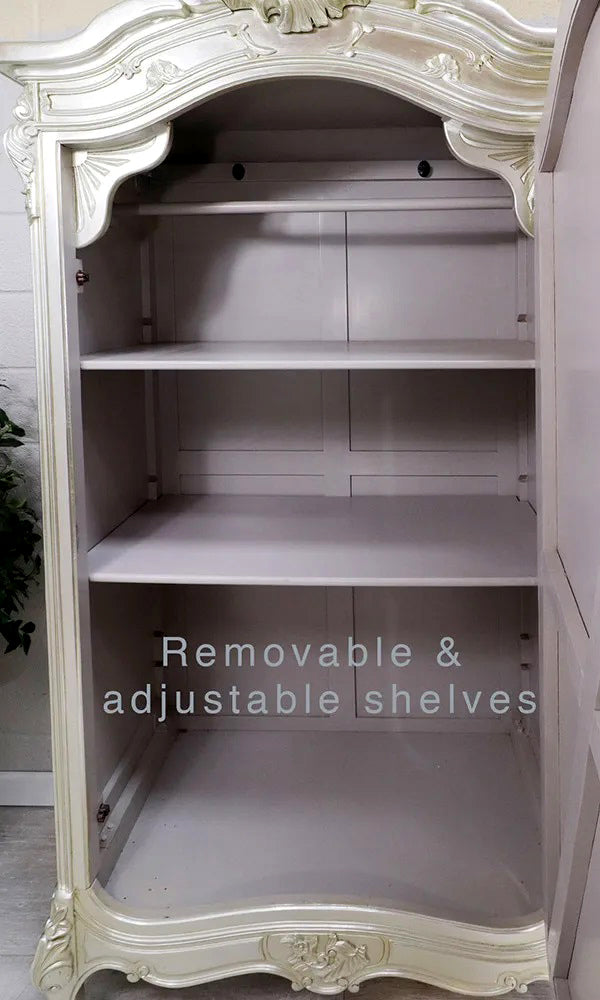 inside view of  Minimalist Wardrobe