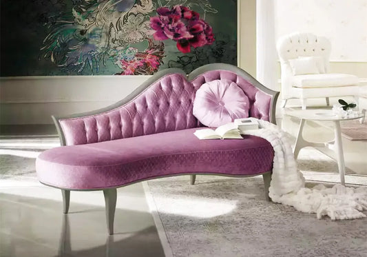 Italian Look Handmade Modern Chaise Lounge