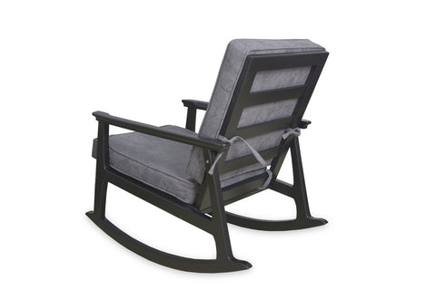 Modern Style Comfortable Teakwood Rocking Chair