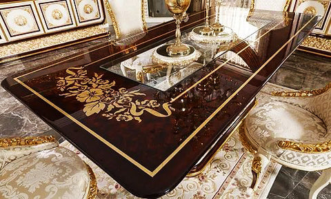 Luxury Design Traditional Dining Table Set