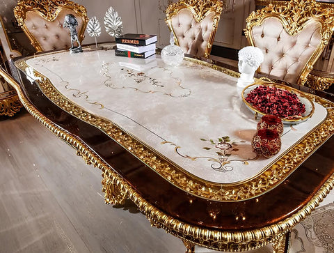 Luxury Content Consists of Console, Dining Table