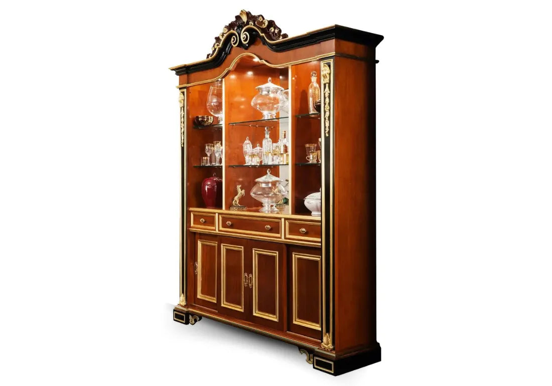 Luxury Liquor vitrine with mirror