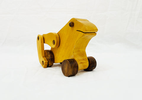 Wooden Frog Kids Toy