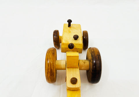 Wooden Tractor Kids Toy