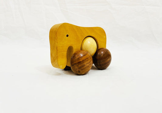 Wooden Toy Elephant for Kids