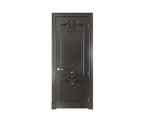 Luxury European Style Hand Carved Wooden Door