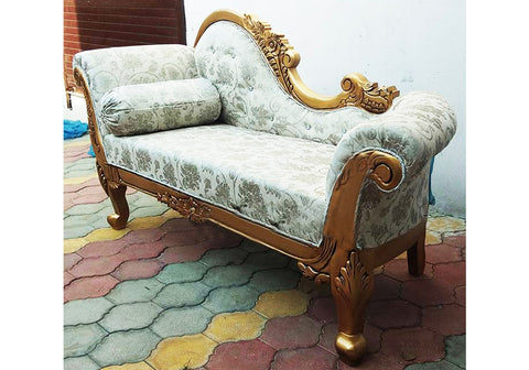 Luxury Teakwood Made Royal Chaise Lounge