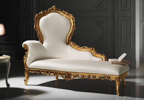 Royal Style Comfy Handmade Chaise Lounge