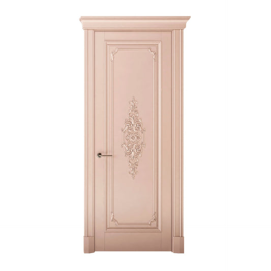 Fine hand crafted pink wooden door