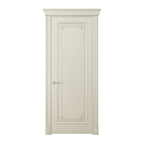 Elegant European Style Teak Wood Door