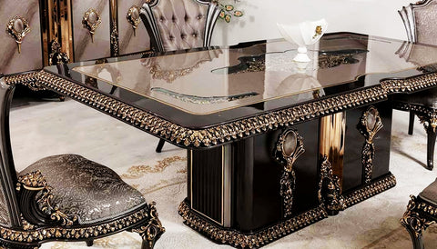 Modern Style Classical Saheste Dining Table Set