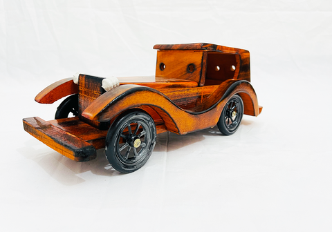 Wooden Old Car Toy For Kids