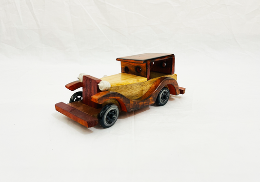 Old wooden Car Kids Toy