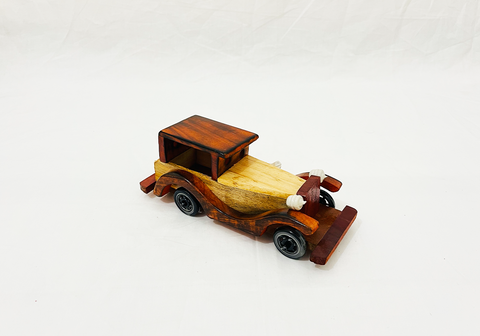 Old wooden Car Kids Toy